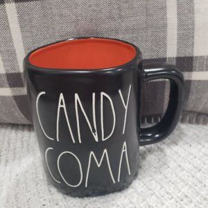 Rae Dunn "Candy Coma" Black Mug Collection